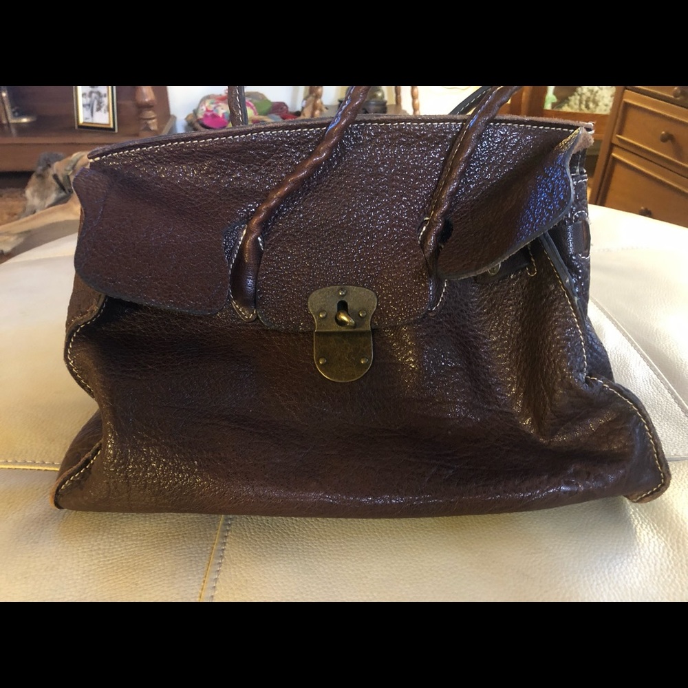 Leather pebble bag, super waggus 🥂
